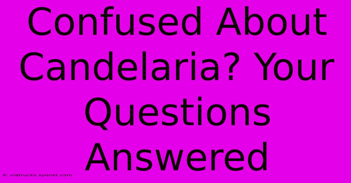 Confused About Candelaria? Your Questions Answered