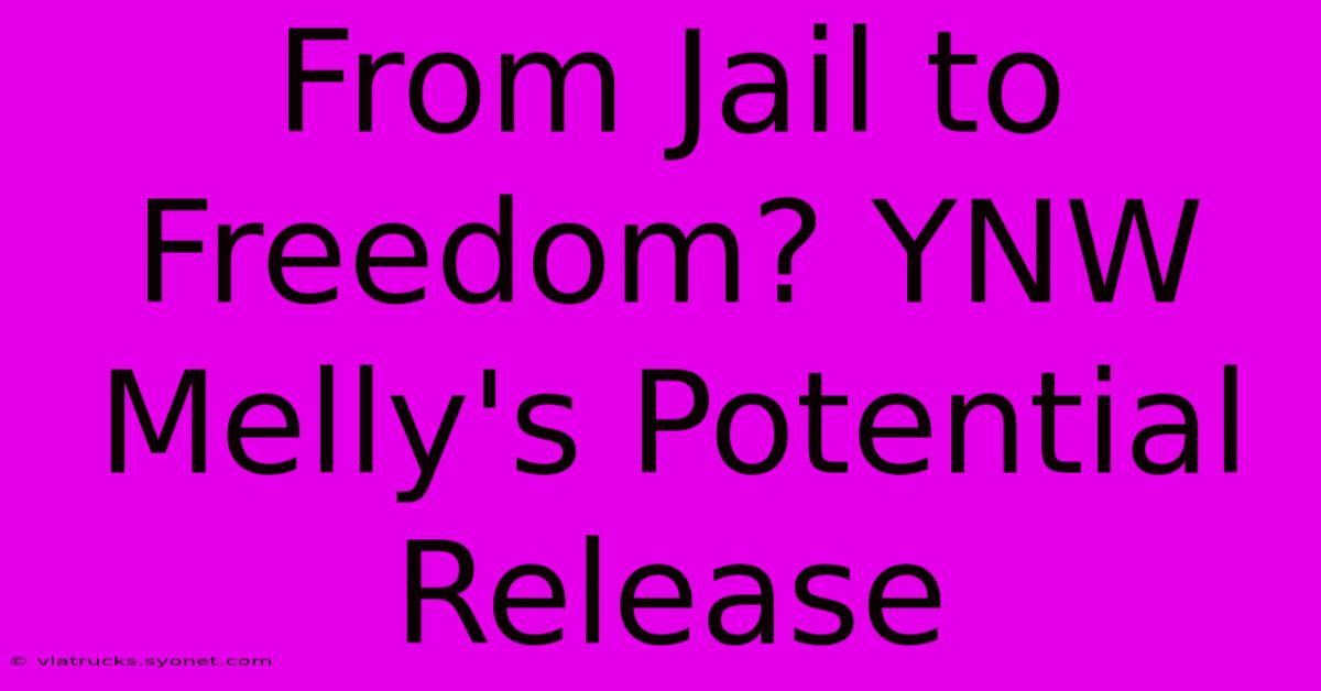 From Jail To Freedom? YNW Melly's Potential Release