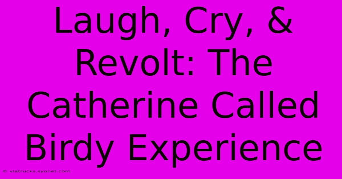 Laugh, Cry, & Revolt: The Catherine Called Birdy Experience