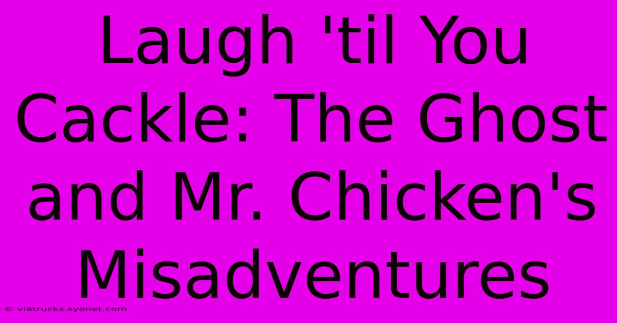 Laugh 'til You Cackle: The Ghost And Mr. Chicken's Misadventures