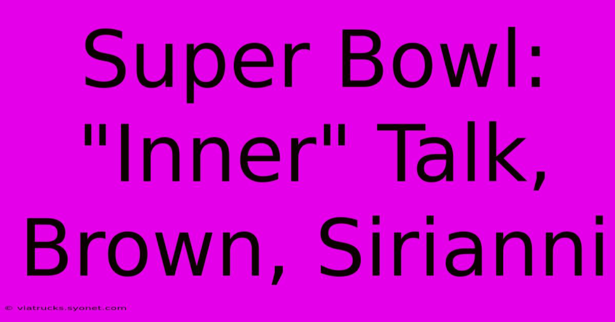 Super Bowl: 