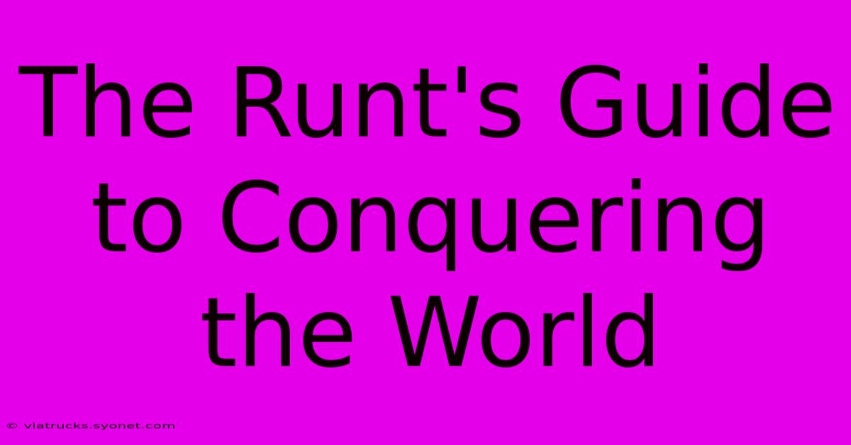 The Runt's Guide To Conquering The World