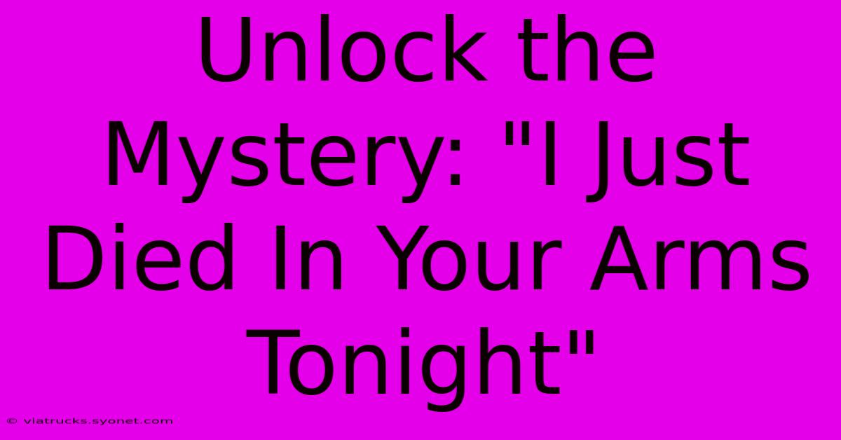 Unlock The Mystery: 